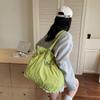 Bolso Tote para Mujer 2025 Verano Nuevo Bolso Ligero de Gran Capacidad para Viajar al Trabajo Bolso de Hombro de Nailon Simple Casual Moderno