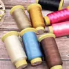 Linha para máquina de costura doméstica carretel grande linha para sofá couro linha mercerizada alta resistência jeans linha grossa
