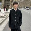 Jaqueta Colegial Jk de Uniforme Escolar Estilo Coreano da Moda Primavera e Outono 2022, Terno Zhongshan, Dk Uniforme de Classe Unissex