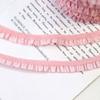 Venta al por mayor en stock Cinta elástica de 1.5 cm de un lado para accesorios de ropa