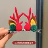 Pinza para el Cabello de Astas de Reno Navideño Accesorios para Tocados 2026 Nuevas Pinzas Laterales para Niños Pinzas Pequeñas Lindas Diadema Navideña