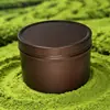 Latas Mistas de Matcha Personalizadas com Múltiplas Especificações, Latas Seladas de Folha de Flandres de Grau Alimentício para Pó de Chá, Impressíveis