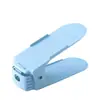 Suporte de sapato de camada dupla Artefato de armazenamento de sapato com economia de espaço Sapateira dobrável Rack de armazenamento de sapato engrossado de camada dupla