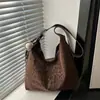 Bolso de Hombro de Moda para Viajar, Bolso Grande de Textura, Bolso para Mujer, Nuevo Bolso de Hombro para Viajar Otoño e Invierno, Bolso Cruzado Casual