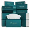 400 Pacotes Grandes de Caixa Completa Doméstica de Toalhas de Papel, Papel para Extração para Sala de Estar, Lenço Facial Macio, Guardanapos de Celulose de Madeira Original