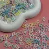 Nuevo Marco de Fotos Mini Sirena Accesorios para Uñas Mezclados Macarrón Borde Hueco Decoración para Uñas Material para Uñas