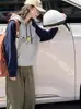 Conjunto de Sudadera con Capucha para Niñas 2026 Nuevo Estilo para Niñas Mayores, Conjunto Casual de Dos Piezas para Primavera y Otoño, Pantalones Anchos Sueltos
