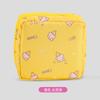 Bolsa de armazenamento de absorventes higiênicos de grande capacidade, guardanapo de tia de estudante, pacote de armazenamento mensal de absorventes higiênicos portátil para menstruação