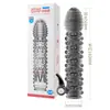 Malla de Alambre Mixta Anillo de Bloqueo Ondulado Redondo Doble Vibración Manga de Cristal Manga de Diente de Lobo Productos para Adultos Manga de Extensión Masculina