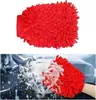 Manopla de Lavado de Coches de Chenilla y Microfibra de Doble Cara, Sin Rayones y Sin Pelusa, Alta Absorción de Agua, Crea Espuma Rica, Ideal para Lavado de Coches y Detallado de Automóviles