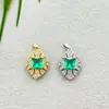 Colar de Cristal Azul Diamante Shijia Colar Francês de Luxo Leve Pingente Simples Avançado Corrente de Clavícula Elegante Versátil