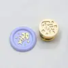 Sello de Cobre Mini de Dibujos Animados de 15 mm para Sello de Cera, Diseño Juguetón para Diarios, Sobres y Regalos de Niñas