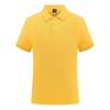 Macacão de trabalho de algodão de fibra longa camisa polo com logotipo impresso personalizado camisa de cultura de equipe camisa de atividade de ferramentas empresariais camisa de publicidade