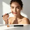 Brocha de Base 191, Cabeza Plana Fina, Mágica Sin Marcas, No Absorbente, Maquillaje Facial Profesional, Transfronterizo, Dropshipping, Entrega Directa de Fábrica