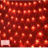 Luz de Red LED Impermeable para Exteriores Cadena de Luces de Red de Pesca Decoración Navideña Malla Luminosa Gipsofila Cadena de Luces para Árbol