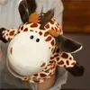 Marionetas de mano animales juegos de manos para calmar muñeca actuación león puede abrir la boca muñeco animal utilería para conferencias de jardín de infantes