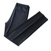 Verano Nuevo Pantalón Casual de Seda de Morera con Sensación de Hielo Cremallera YKK Pantalón de Hombre Ajustado Recto Negocios Elástico