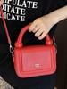 2025 Verano Nueva Moda Nicho Cadena Bolso Sobaco para Mujer Trendy Commuter Cierre de Candado de Mano Hombro Bandolera