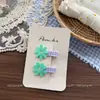 Estilo Coreano Verano Fresco Pinza de Ácido Acético Pinza para el Pelo de Margarita con Diamantes Pinza de Tiburón Corazón de Dopamina Accesorios para el Cabello Versátiles