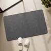 Alfombrilla Suave de Barro de Diatomeas para Piso de Baño Color Sólido Alfombrilla Absorbente para Puerta de Baño Alfombrilla Antideslizante Resistente al Desgaste de Secado Rápido para Plato de Ducha