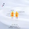 Bolsa de dinero de la suerte para accesorios diy de Oro vietnamita de larga data, Campana, Colgante de la suerte, Bolsa de la suerte, Cuentas de transferencia, Femenino