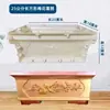Molde Rectangular para Maceta con Forma de Diamante, Molde para Verter Cemento, Modelo de Plástico para Bonsái DIY, Molde de Concreto, Tamaño Extra Grande