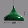 Lustre Industrial Retrô para Sala de Jantar, Lustre Personalizado de Cabeça Única para Balcões de Bar, Restaurantes de Hot Pot, Lojas de Churrasco, Lustre Comercial Vermelho e Verde