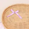 Em Estoque Acessórios de Laço de Fita de Poliéster de 1cm para Meias, Acessórios de Cabelo, Decorações de Bolo, Laço Longo Estilo Ballet