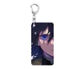 Llavero Colgante de Tarjeta Transparente Acrílica de Demon Slayer con Ojos Brillantes, Regalos al por Mayor para Convenciones de Cómics, Regalos Creativos de Año Nuevo