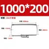 Acero Inoxidable 304 Abrazadera Rectangular Cable de Puente Conducto para Ingeniería Fotovoltaica Abrazadera para Tubo Hebilla de Fijación para Tubo Cuadrado