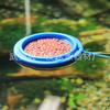 Anillo de Alimentación para Acuario Alimentador Dispensador de Comida para Peces Anillo de Alimentación Peces Tropicales Alimentador Automático Pecera Comida Flotante