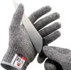 Guantes Anti-Corte de Cinco Niveles Hechos de Material Hppe, Resistentes al Desgaste y al Desgarro, para Protección de Seguridad en Trabajos de Jardinería, Antideslizantes y Anti-Corte, Diseño de Cinco Dedos