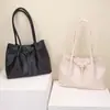 Bolso Tote de Tejido de Moda de Este Año para Mujer, Nuevo Estilo Primavera 2026, Bolso de Hombro Decorado con Cinturón, Bolso de Hombro a la Moda