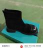 Botas Martin Versátiles de Moda con Stretch para Mujer 2025 Otoño e Invierno Nuevas Botas Cortas Retro Adelgazantes Petite Tacón Grueso Botas Slim
