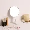 Espejo Cuadrado de Mano de Moda Simple Espejo Redondo Espejo de Tocador Portátil Espejo de Belleza para Estudiantes Maquillaje Espejo de Maquillaje Regalo Espejo Pequeño Portátil