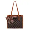 Bolsos para Mujer Gran Capacidad 2025 Nuevo Estilo Coreano Bolso de Axila Bolso Bandolera de un Solo Hombro Bolso de Mujer Estampado Bolso Tote de Moda
