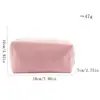 Bolsa cosmética de color caramelo de venta caliente transfronteriza, de pana, simple, portátil, de gran capacidad, bolsa de aseo, bolsa de almacenamiento, bolsa de viaje