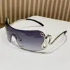 Óculos de sol personalizados de cobra espiritual unidos moda europeia e americana Y2K Milênio garota popular óculos de sol transparentes rosto quadrado finos