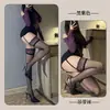 Fan Lei Acessórios de Lingerie Sexy Meias Longas com Renda Meia-Calça Peça Única Ultrafina para Mulheres 034
