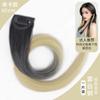 Extensiones de Cabello de Color al por Mayor del Fabricante, Extensiones de Cabello con Tinte Degradado para Colgar en la Oreja, Estilo de Grupo de Chicas Colorido de Moda, Cabello de Longitud Media