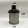 Accesorios Bomba de Diafragma Neumática QBY Silenciador Metal Acero Inoxidable Plástico Silenciador Ruido Bomba QBY3QBK