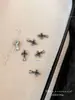 Accesorios para Uñas con Circonita Cruzada Estilo Punk Oscuro Retro Corazón Gótico Pedrería para Uñas Diamante Incrustado 3D Accesorios Venta al por Mayor
