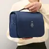 Gancho de Viagem Bolsa de Higiene Pessoal Atacado Bolsa de Higiene Pessoal Portátil Grande Capacidade Separação Úmido e Seco Bolsa Portátil de Armazenamento Suspensa