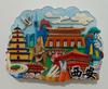 Ímã de Geladeira Cidade Cultural e Criativa Pequim Viagem Resina Lembrança Xi'An Luoyang Adesivo Magnético Xinjiang Ímã de Geladeira