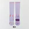 Calcetines Deportivos Profesionales para Mujer, Calcetines Largos para Fitness, Calcetines Antideslizantes de Compresión Adelgazantes para Pantorrilla, Calcetines de Running Absorbentes de Sudor con Felpa