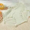 7A Antibacteriana Verão Feminino Seda Respirável Alta Elasticidade Calcinhas Femininas Ácido Hialurônico Sensação de Pele Calcinhas Venda por Atacado