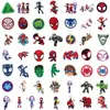 50 Peças de Adesivos de Graffiti do Homem-Aranha de Anime para Caderno Skateboard Mala Adesivos Decorativos Adesivos à Prova d'Água Atacado