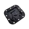 Caja de madera para chasis cerradura de mariposa accesorios de audio caja de vuelo caja cuadrada reforzada con cerradura accesorios para caja de vuelo