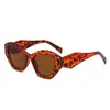 Novos óculos de sol de moda feminina com design poligonal, armação grande retrô deslumbrante, óculos de sol transfronteiriços, óculos de sol modernos masculinos