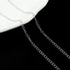 Chaveiro de contas, corrente de sino de vento, corrente de bastão reto estampado, folha de pérola, pentagrama, acessórios DIY, corrente de franja